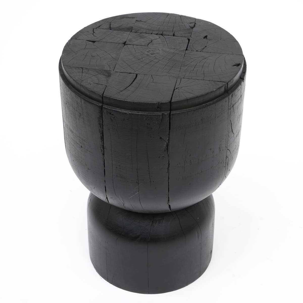 RECLAIMED TEAK WOOD SIDE TABLE