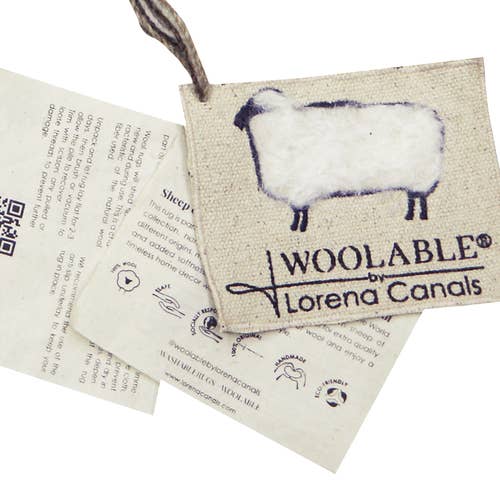 Lorena Canals Home - Woolable Rug Woolly - Sheep White: 2' 5" x 3' 7"