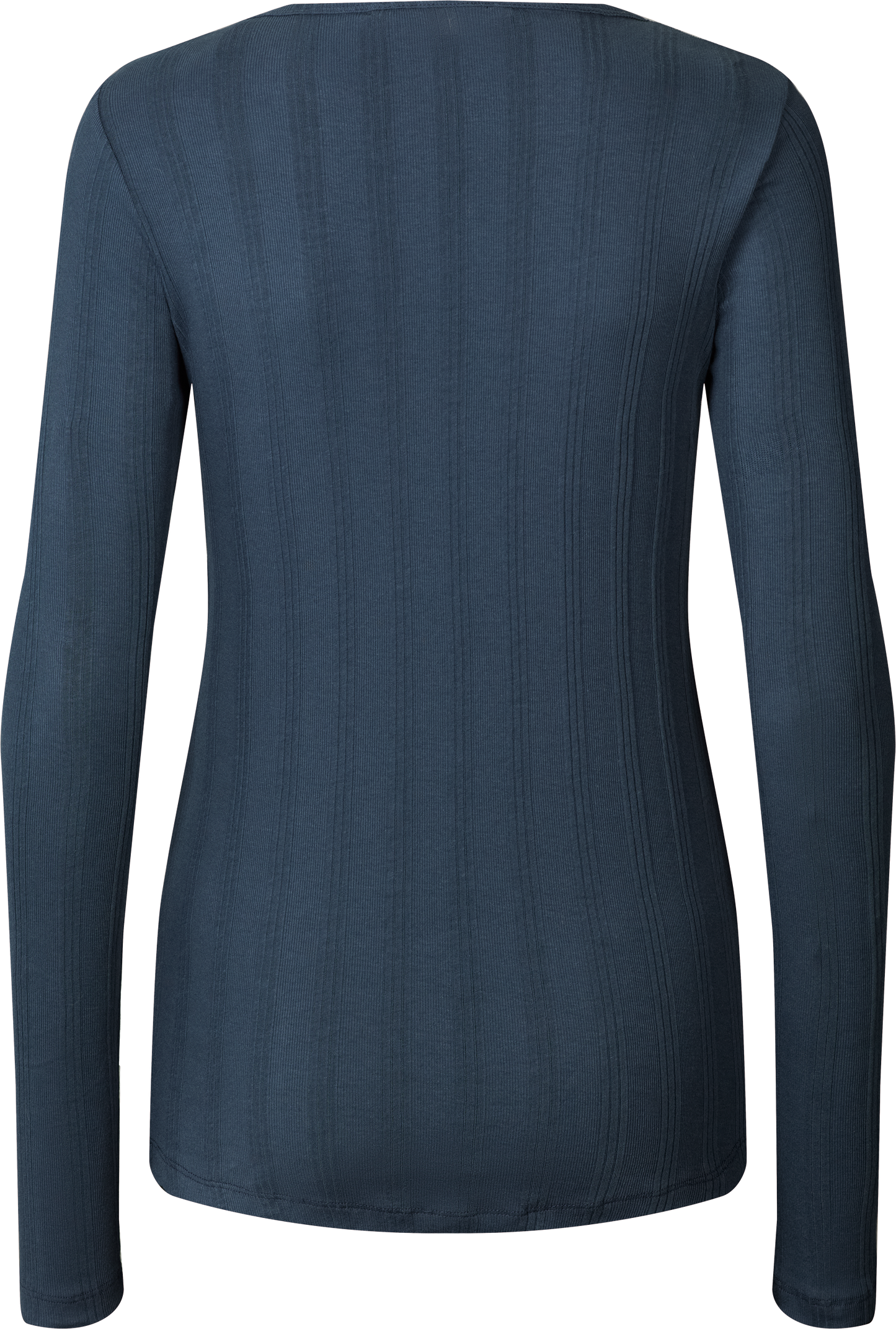 large gai-lisva - Thyra L/S Cotton Top - Denim Blue