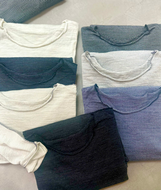 Washable Merino Tamaki Nuime Kuru long sleeve knit top