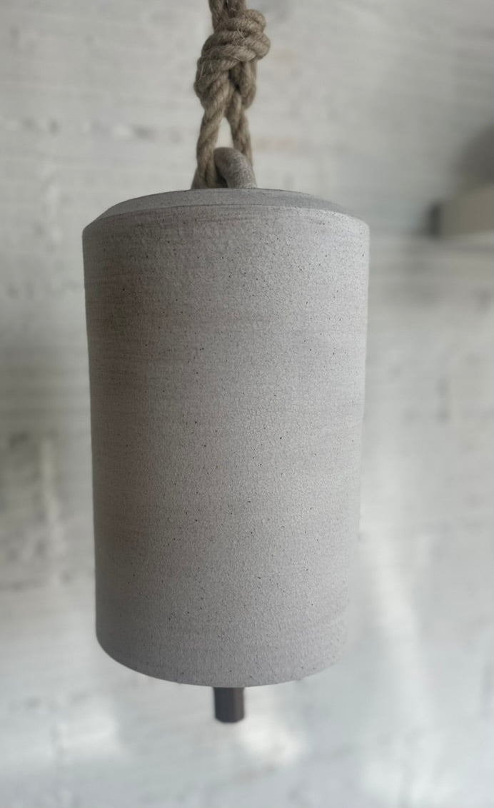 Mquan thrown bell tall white size: XL: 12.5" x 6.5”