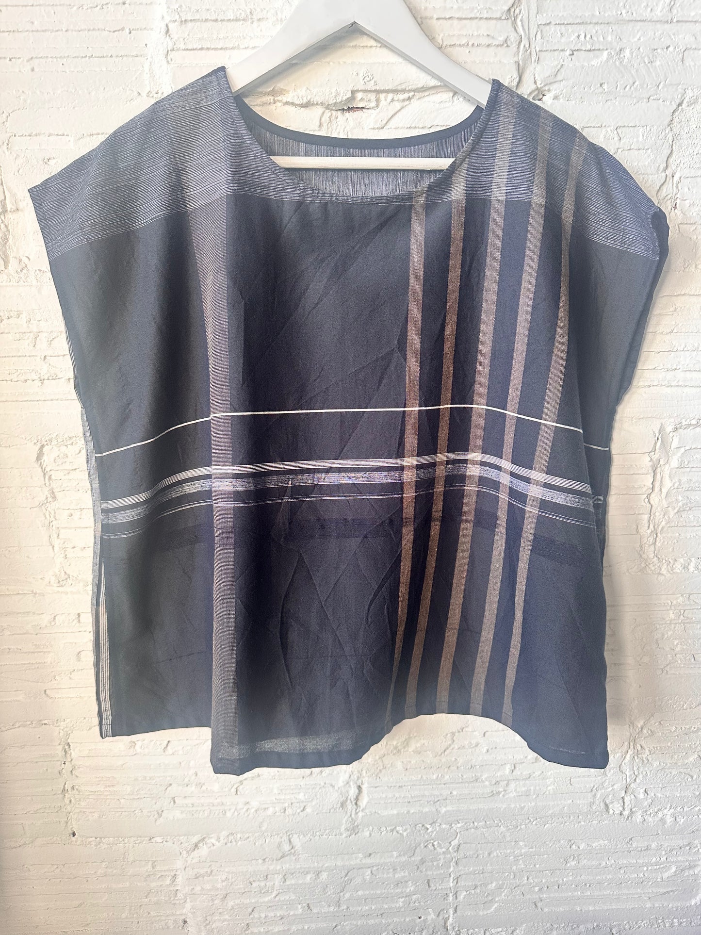 Suton tee short cap sleeve in organic Japanese cotton