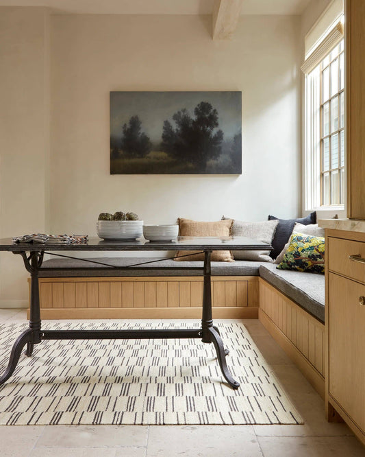 Leni Handwoven Jute Rug | Oatmeal: 2' x 3'