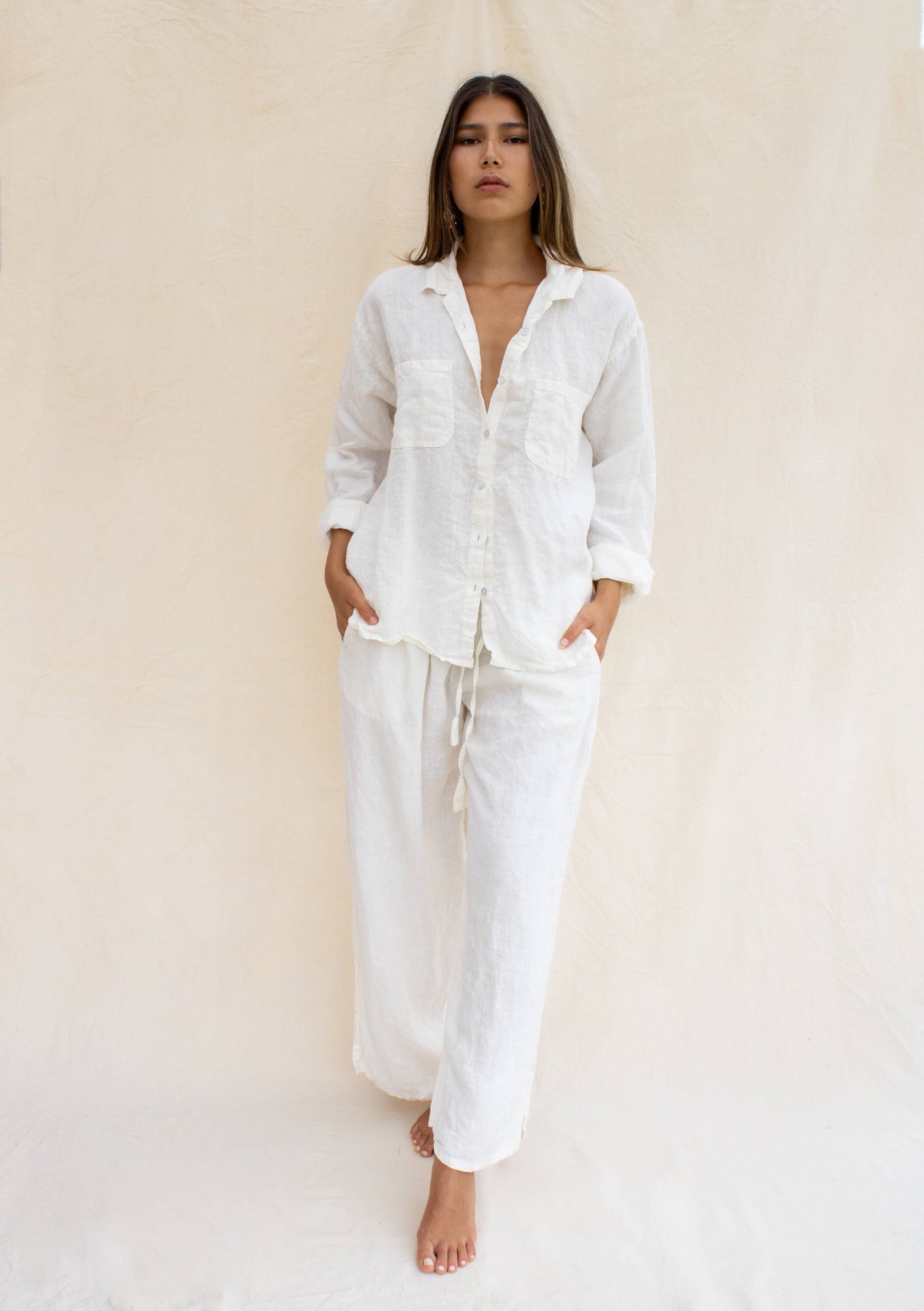 Organic Linen Beach and Comfort Shirt
