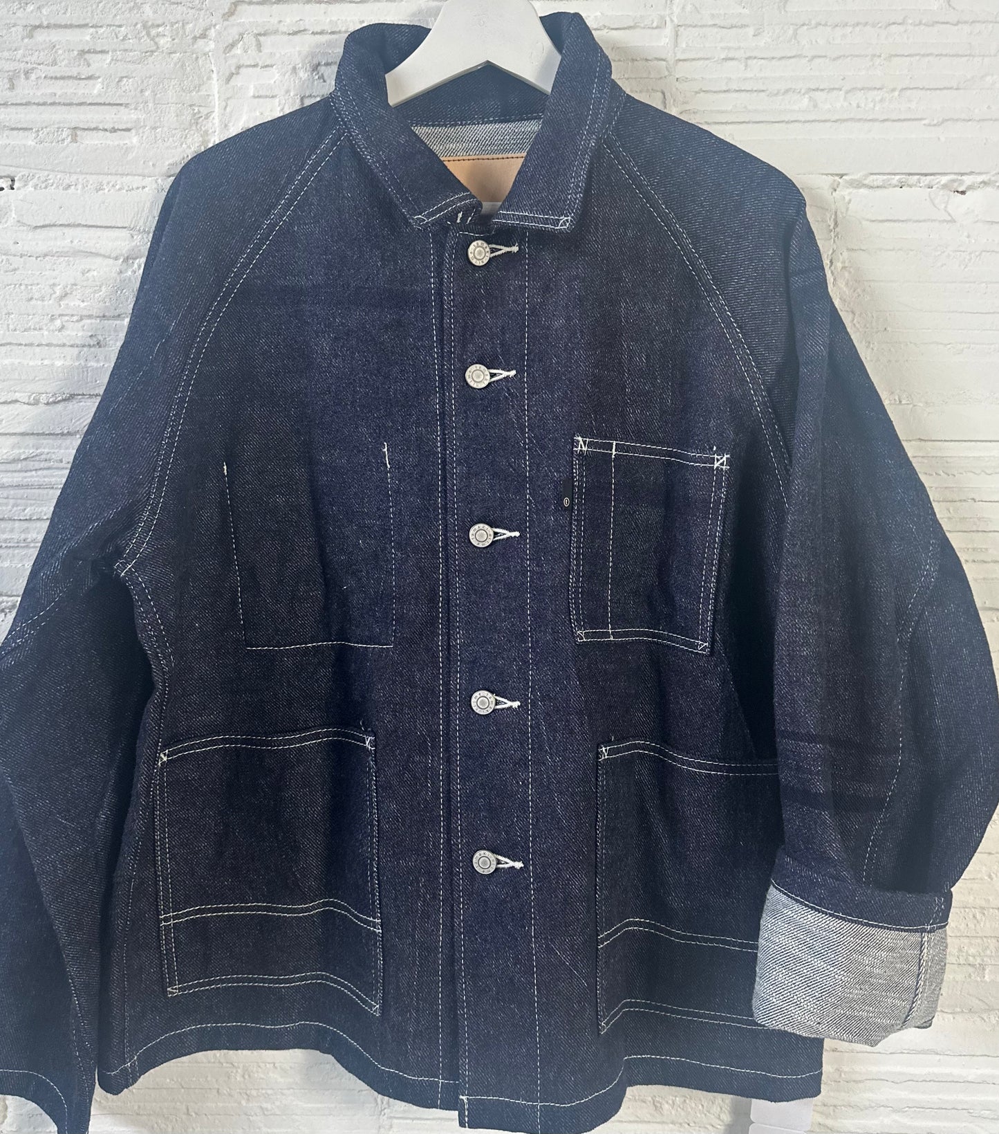 Tamaki-Niime Bespoke Denim Coverall Jacket from Japan