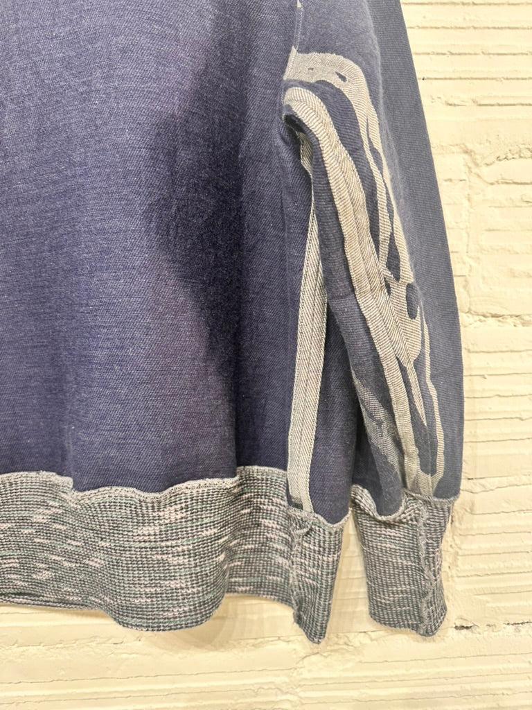 Tamaki Nuime Tore Cotton sweatsshirt Popover