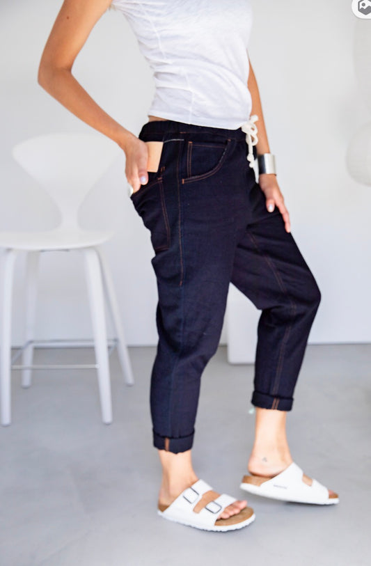 Happy Pant-Organic Cotton Denim -Gender Free Style from Japan