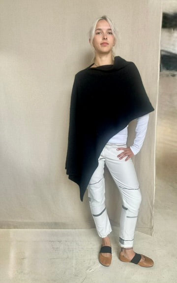 Kaha Eco-Capelet- Hand Loomed in Christchurch, New Zealand