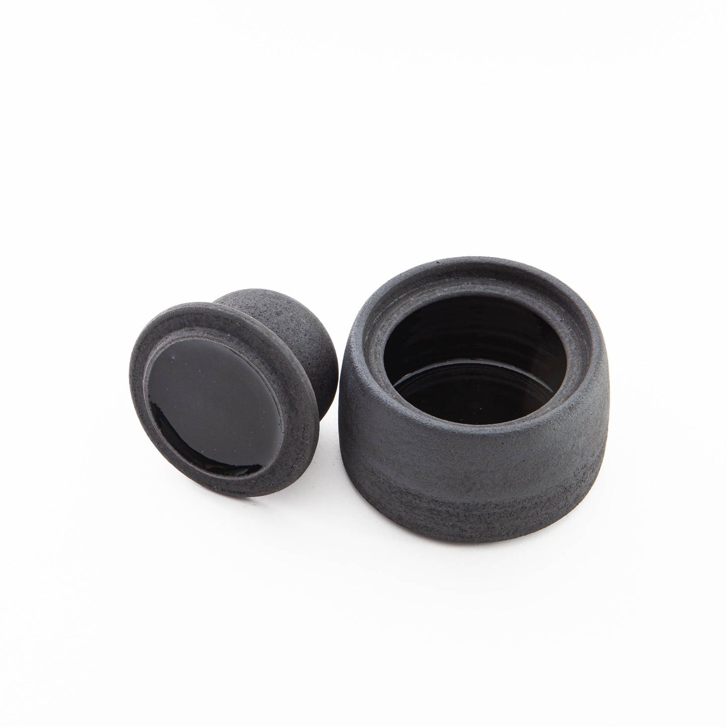 MH STUDIO - Charcoal Black Stash Jars: XL