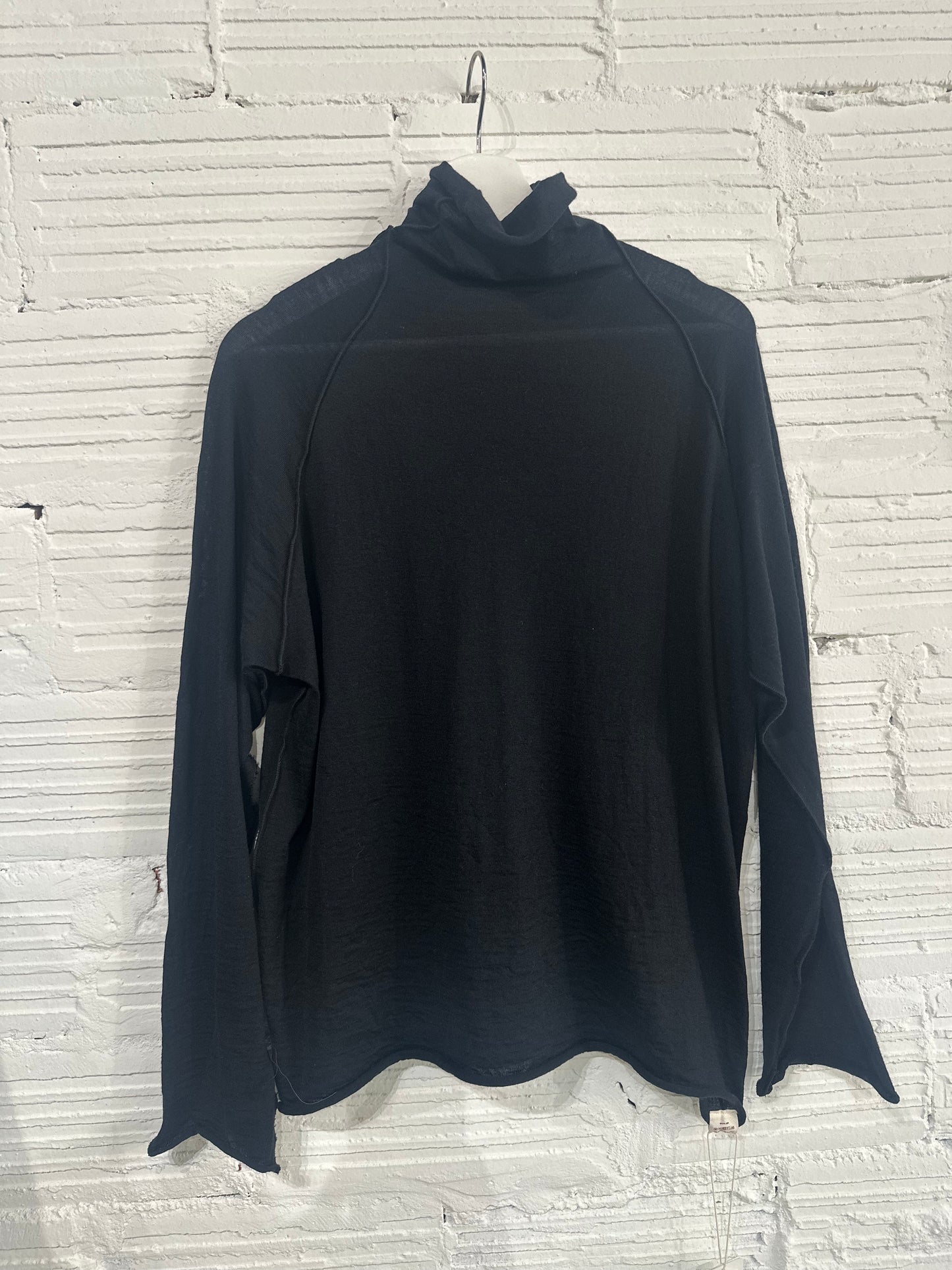 merino tokkuri mock neck knit top free size