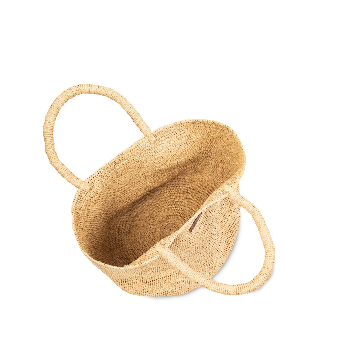 Uashmama - RAFFIA TOTE: Naturale