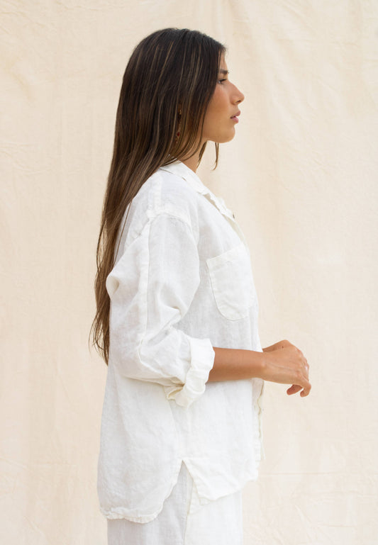 Organic Linen Beach and Comfort Shirt