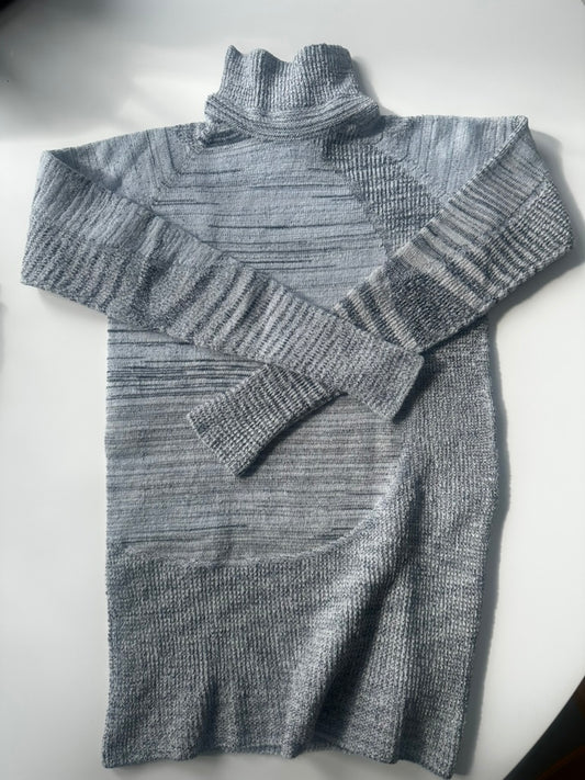 Nice Comfort Mock Turtle Stretch Sweater from Japan
