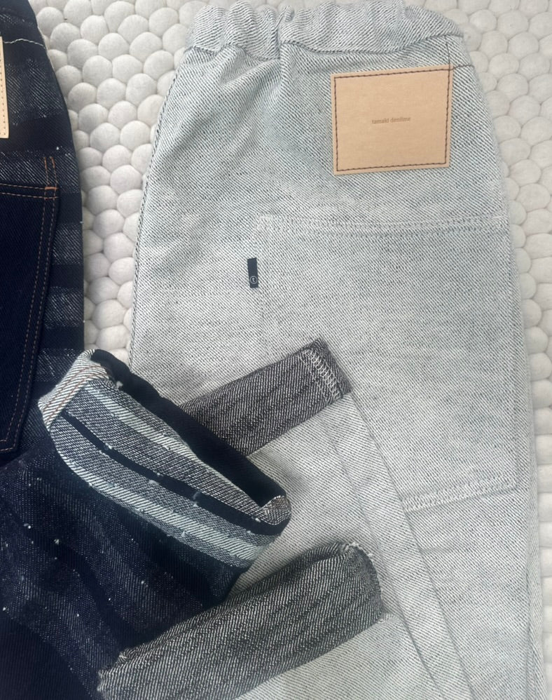 Happy Pant-Organic Cotton Denim -Gender Free Style from Japan