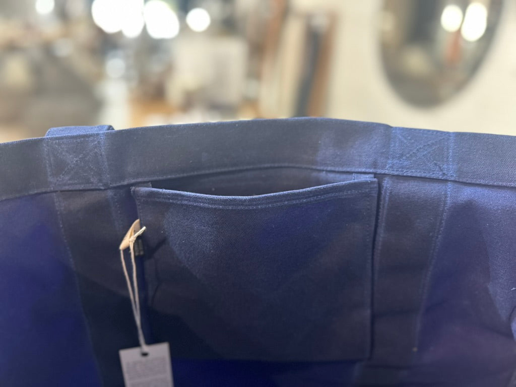 Waxed Canvas Tote |Indigo -Small Lot