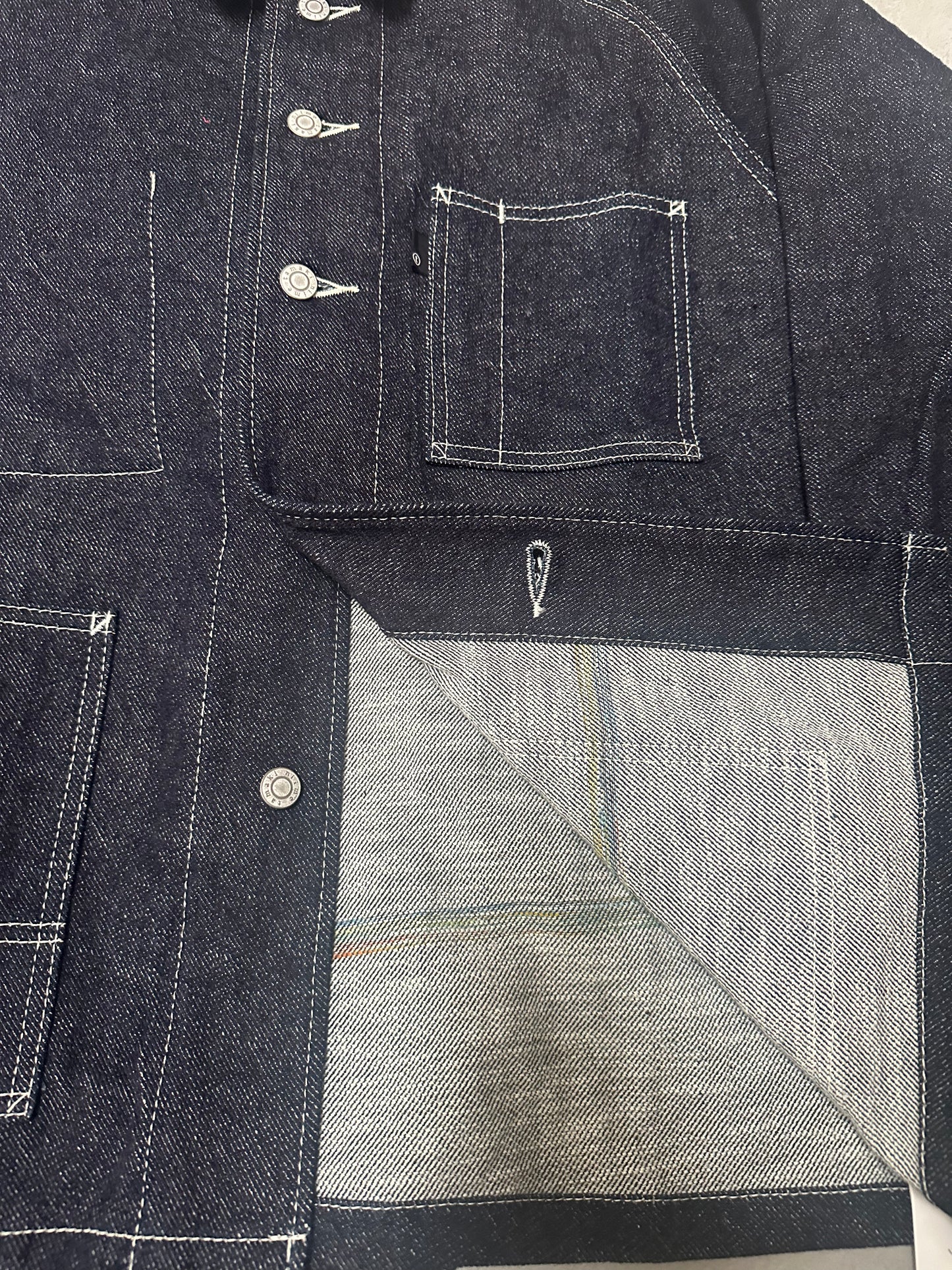 Tamaki-Niime Bespoke Denim Coverall Jacket from Japan