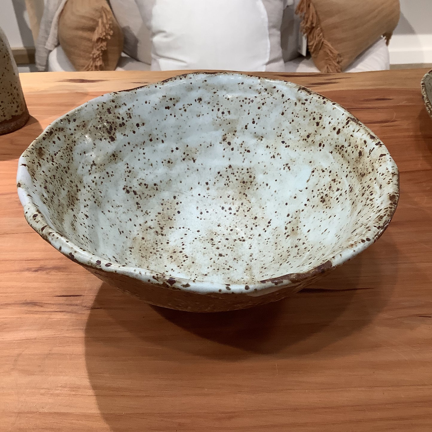 nan bowl speckled 8.5'' x 3''