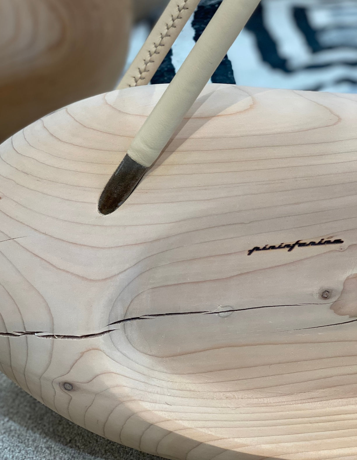 Aromatic Cedar rocker by RIVA 1920 Italy-FLOOR SAMPLE