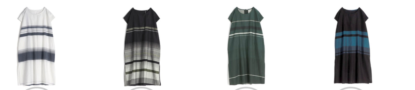 Suton tunic medium long organic cotton kaftan
