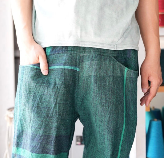Tamaki-Niime Nica Parachute Cotton and Cotton-Merino Blend "Co-Ed" Pant