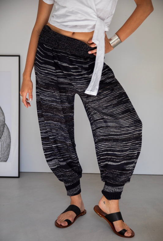 Yukisan Knit Harem Pant from Japan