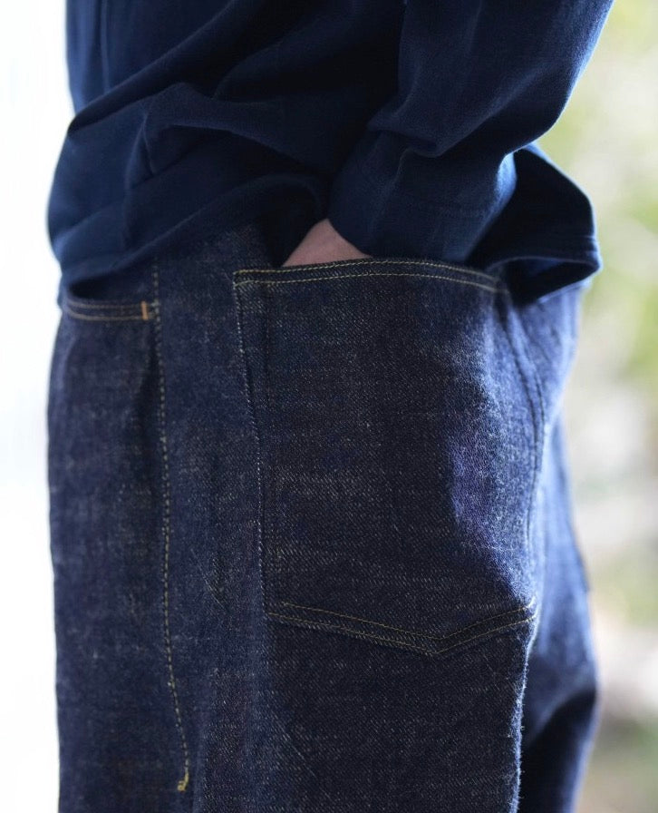 Akio Loose Denim in Organic Cotton