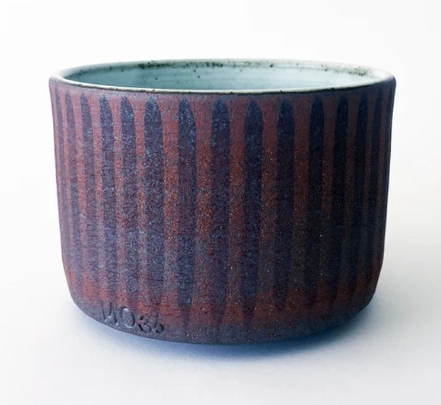 Stripe T- Bowl Vessel by Mquan