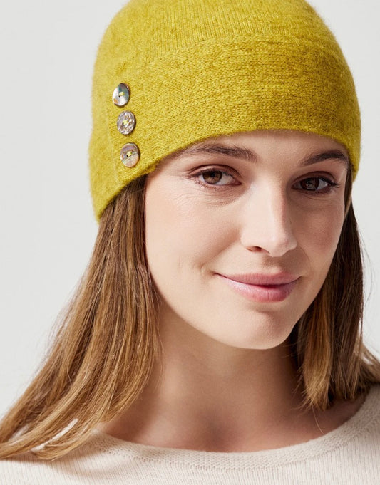 Thea Supple Shell Beanie from New Zealand-Golden Temple