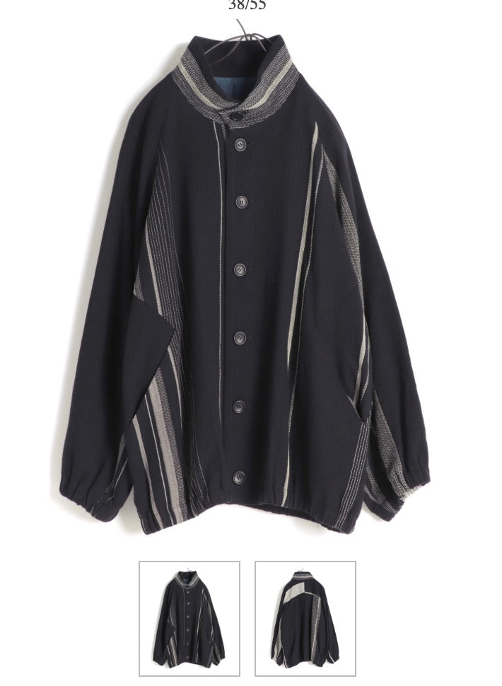 Blouson Merino and Cotton Layering Jacket