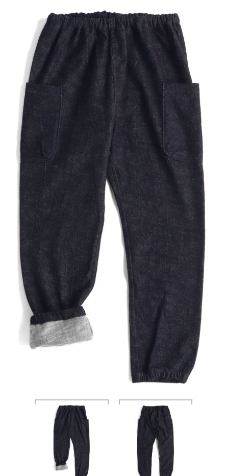 Tamaki-Niime Denimon Woven Organic Cotton Pant, Co-Ed Design