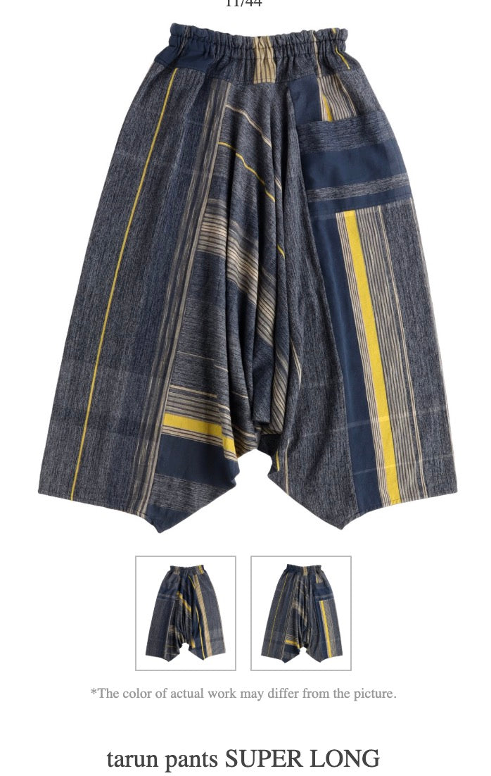 Tamaki-Niime Tarun Japan Skirt-Pant
