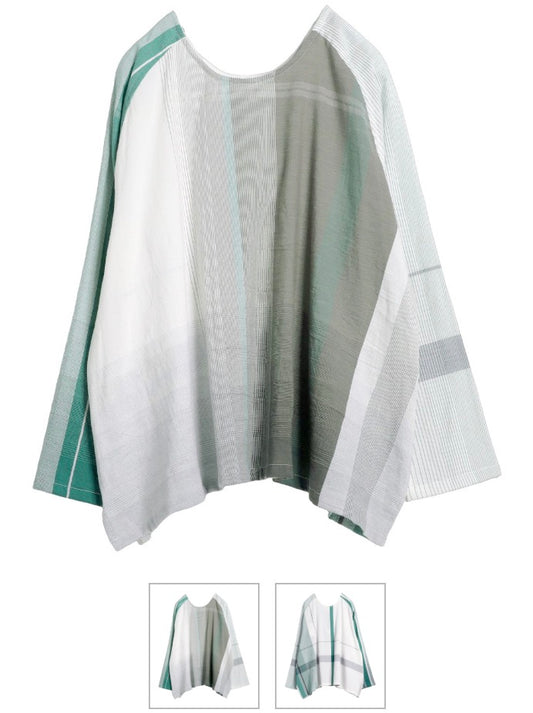 Tamaki-Niime T-Ragi Cotton Scoop Top