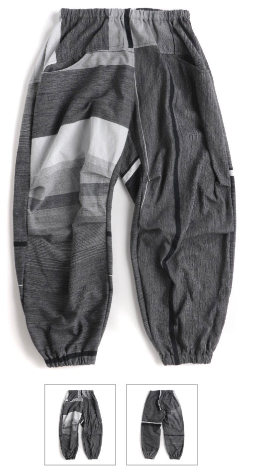 Tamaki-Niime Nica Parachute Cotton and Cotton-Merino Blend "Co-Ed" Pant
