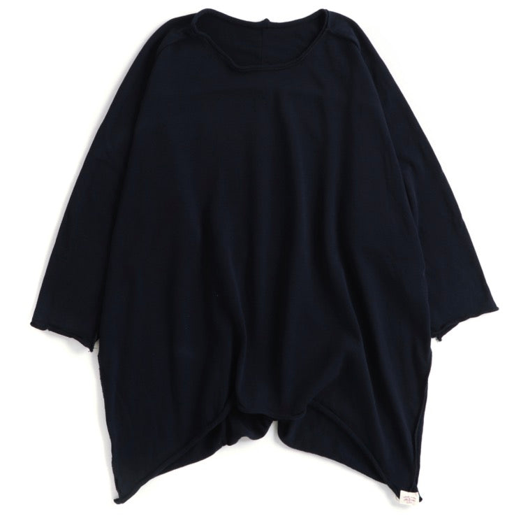 Nuime Futo Mid Sleeve Fine Organic Cotton Woven Top Gender Free by Tamaki-Niime