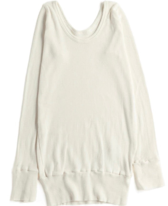 Fuka Scoop Organic Cotton Rib Stretch Comfort Knit