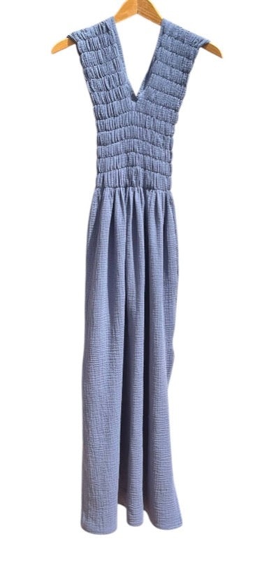 Leilani Island girl organic cotton muslin dress