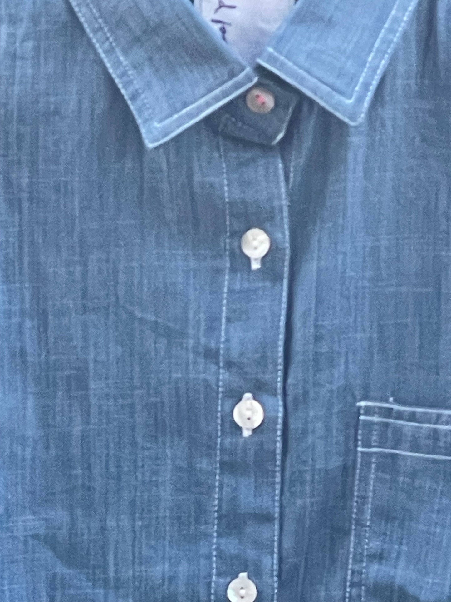 Good Boyfriend Shirt - Chambray: Chambray / L/XL And For Good