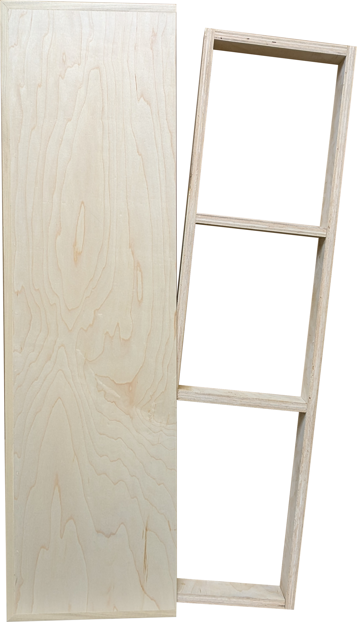 ARKANSAS WOOD DOORS INC - Wood Floating Shelf: Clear / 36" x 9" x 2.25" / Maple