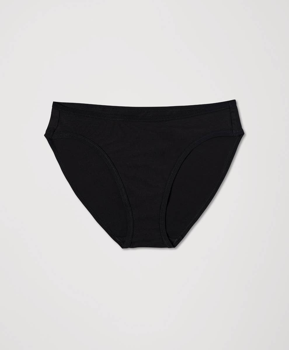 Pact - Women's Everyday Classic Fit Bikini: Black / Small