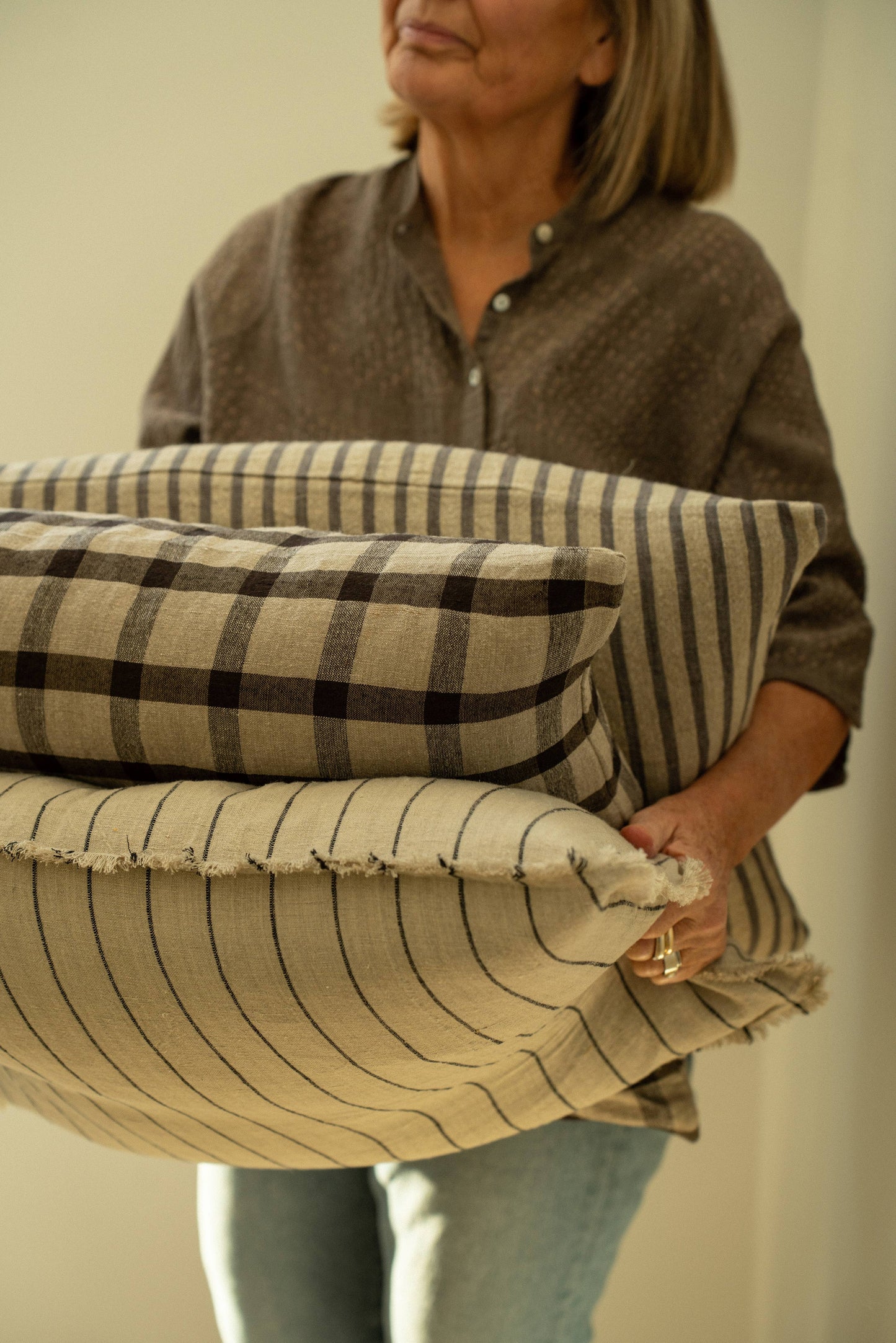 Indaba Trading - 16x24 Henry Linen Pillow