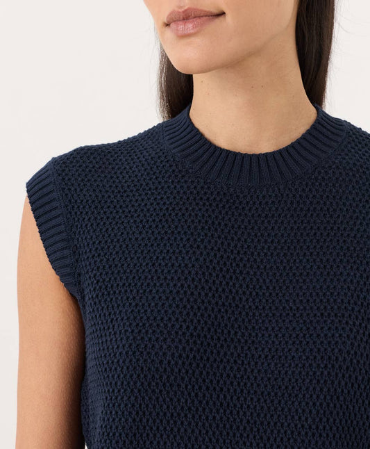 Pact - Women's Shoreline Relaxed Shell: Navy / Extra Small