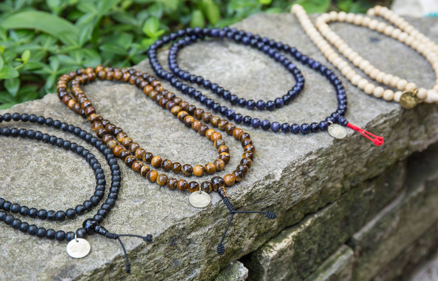 Kathmandu yogi - Standard Mala Necklace 3-Pack