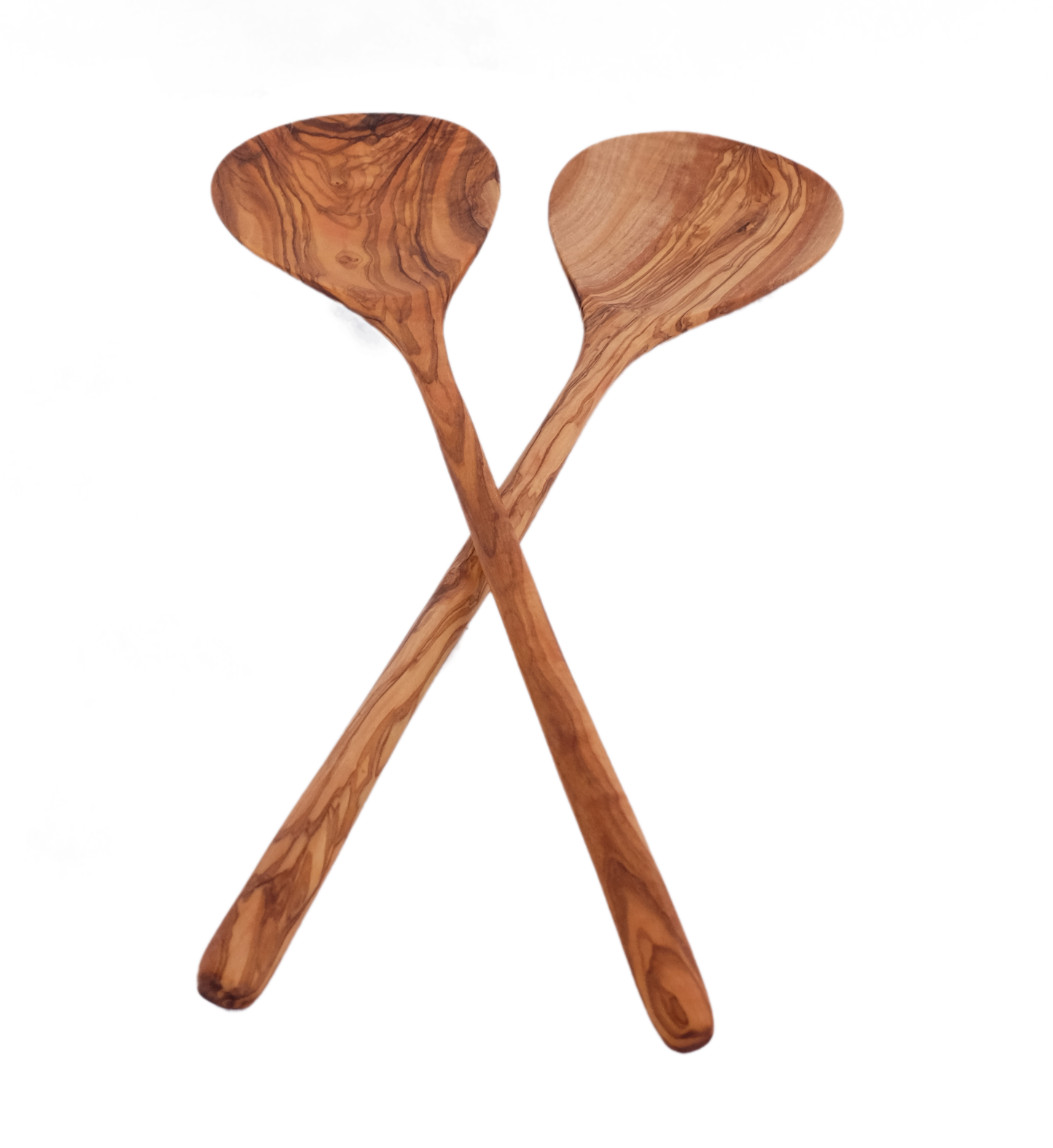 Olive Wood Simple Salad Servers - Sobremesa by Greenheart