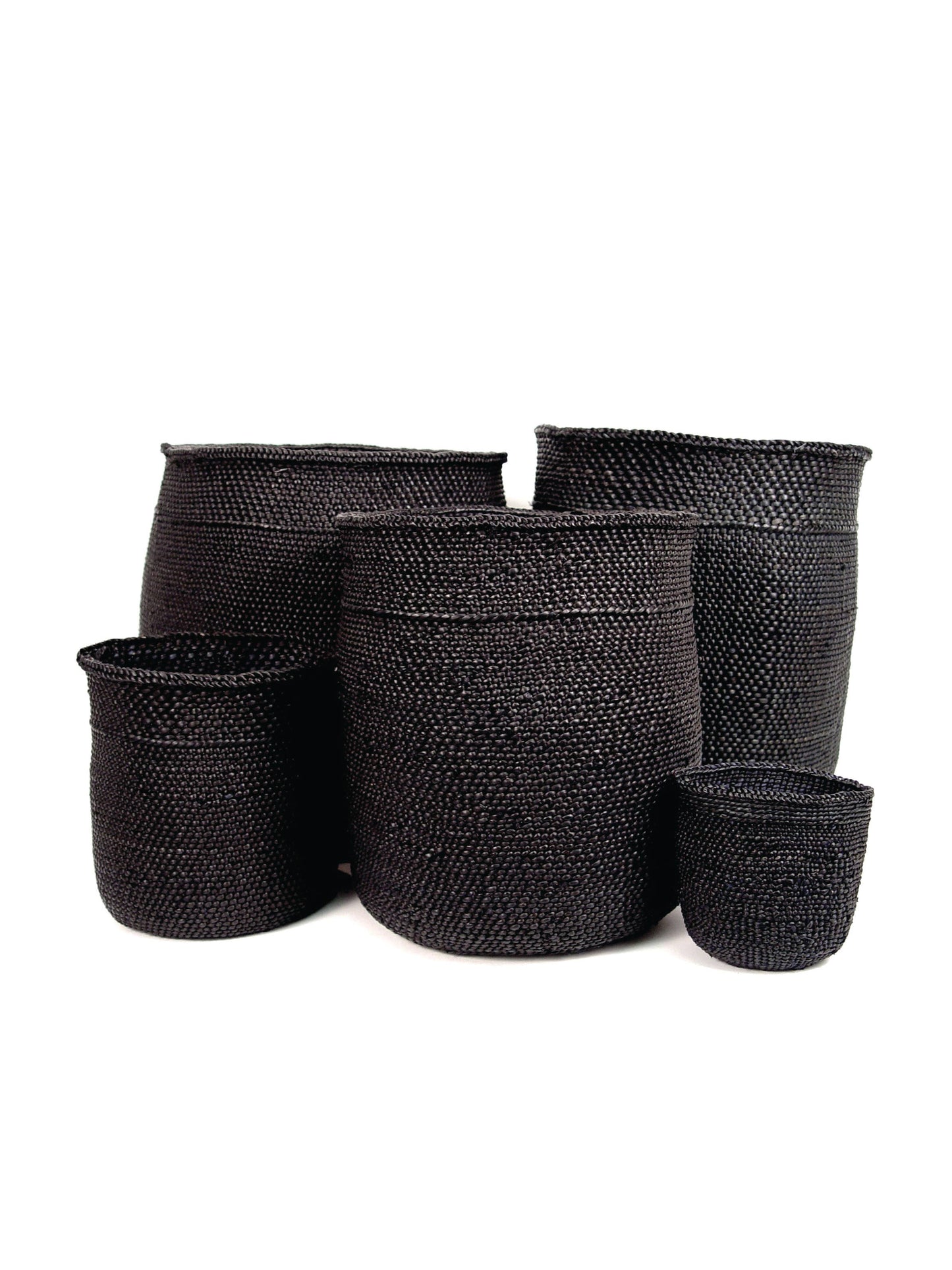 Large Full Black Iringa Baskets