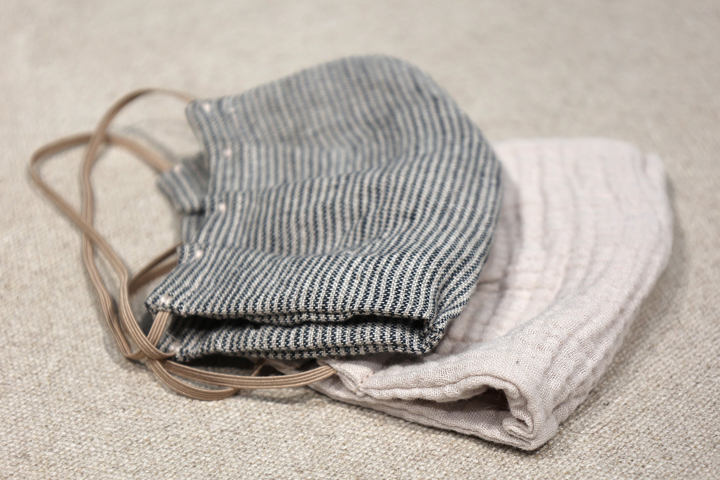 organic flax face cover