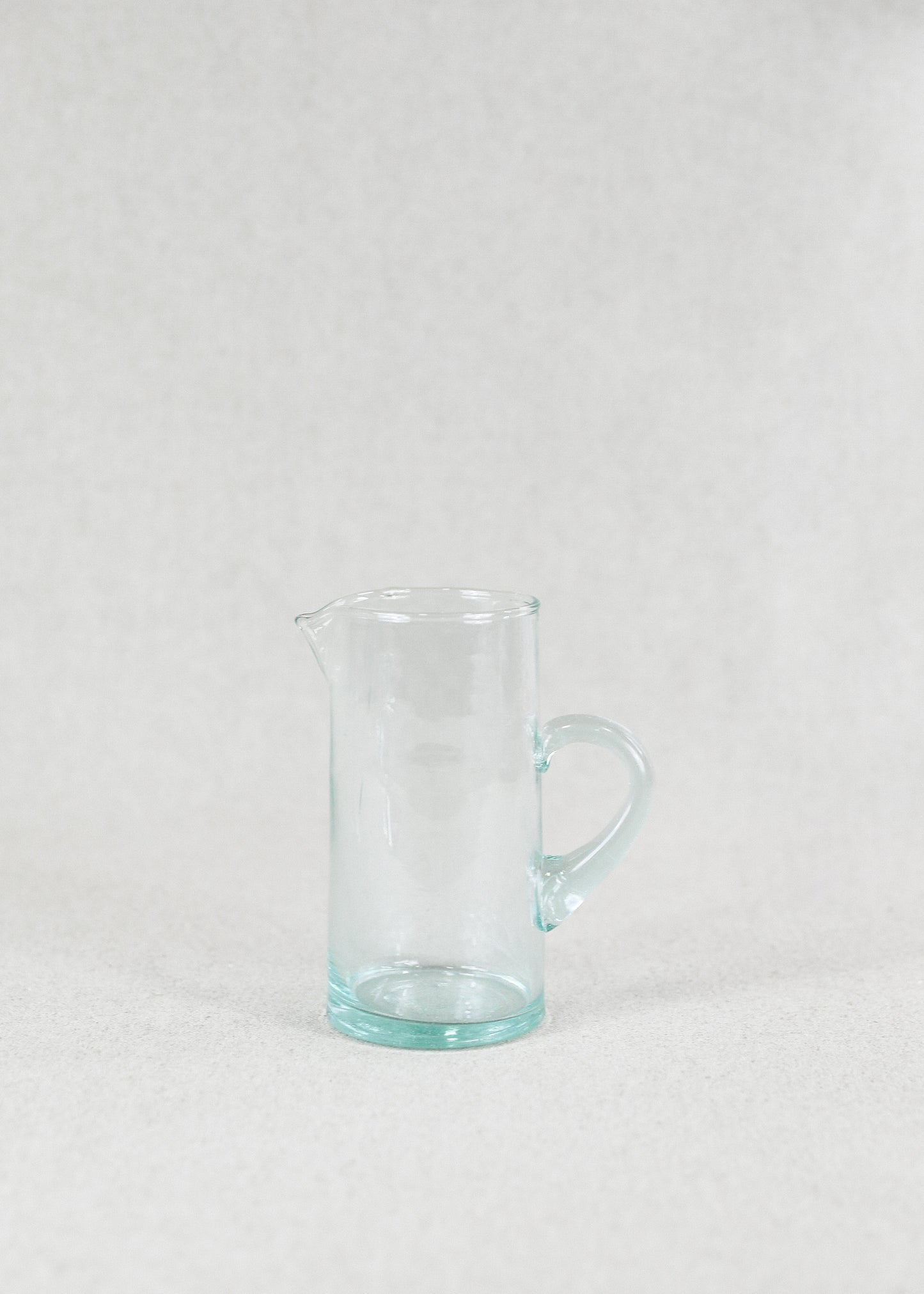 Moroccan Hand Blown Pitcher