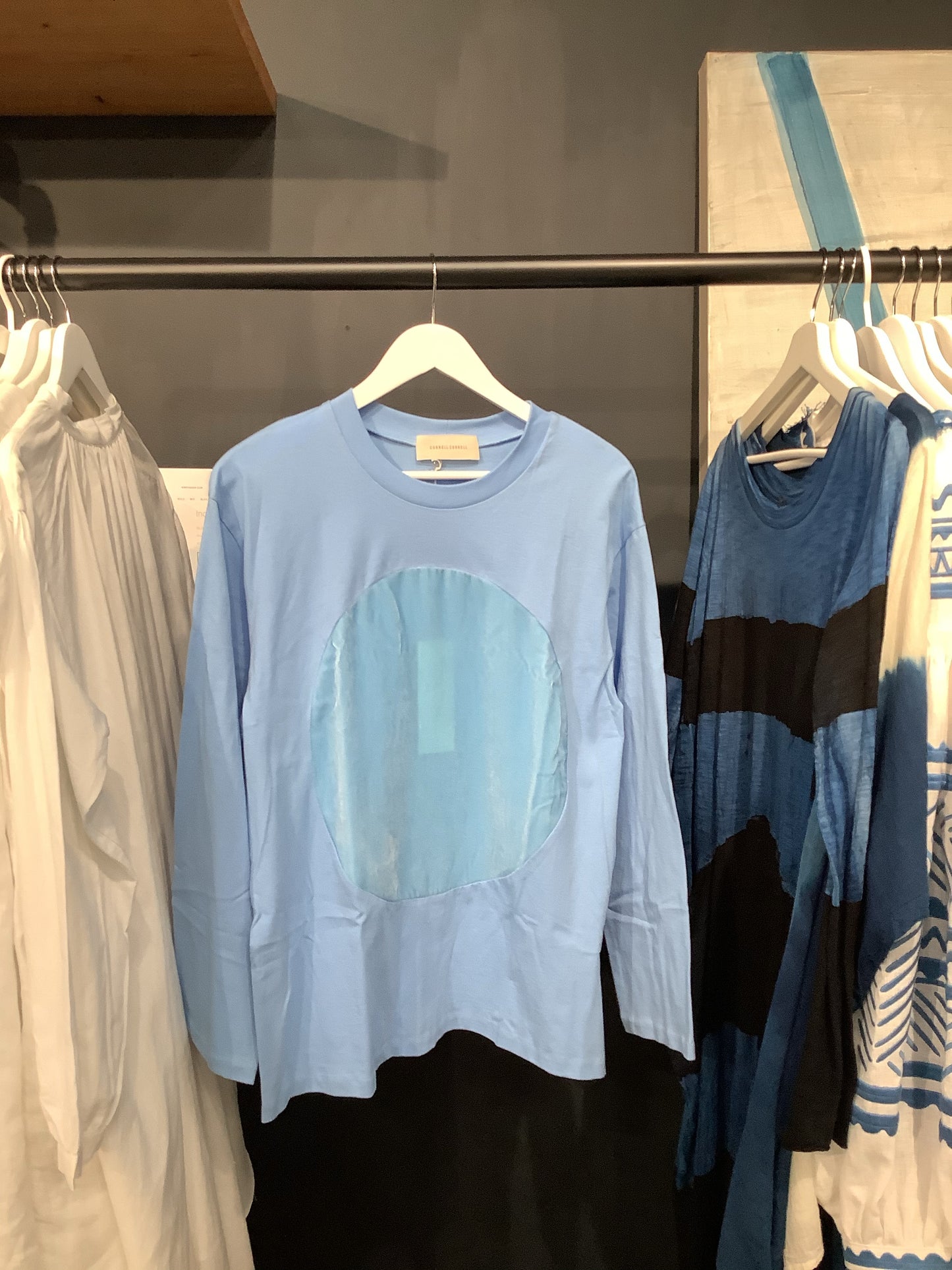 LS Velvet Circle Tee