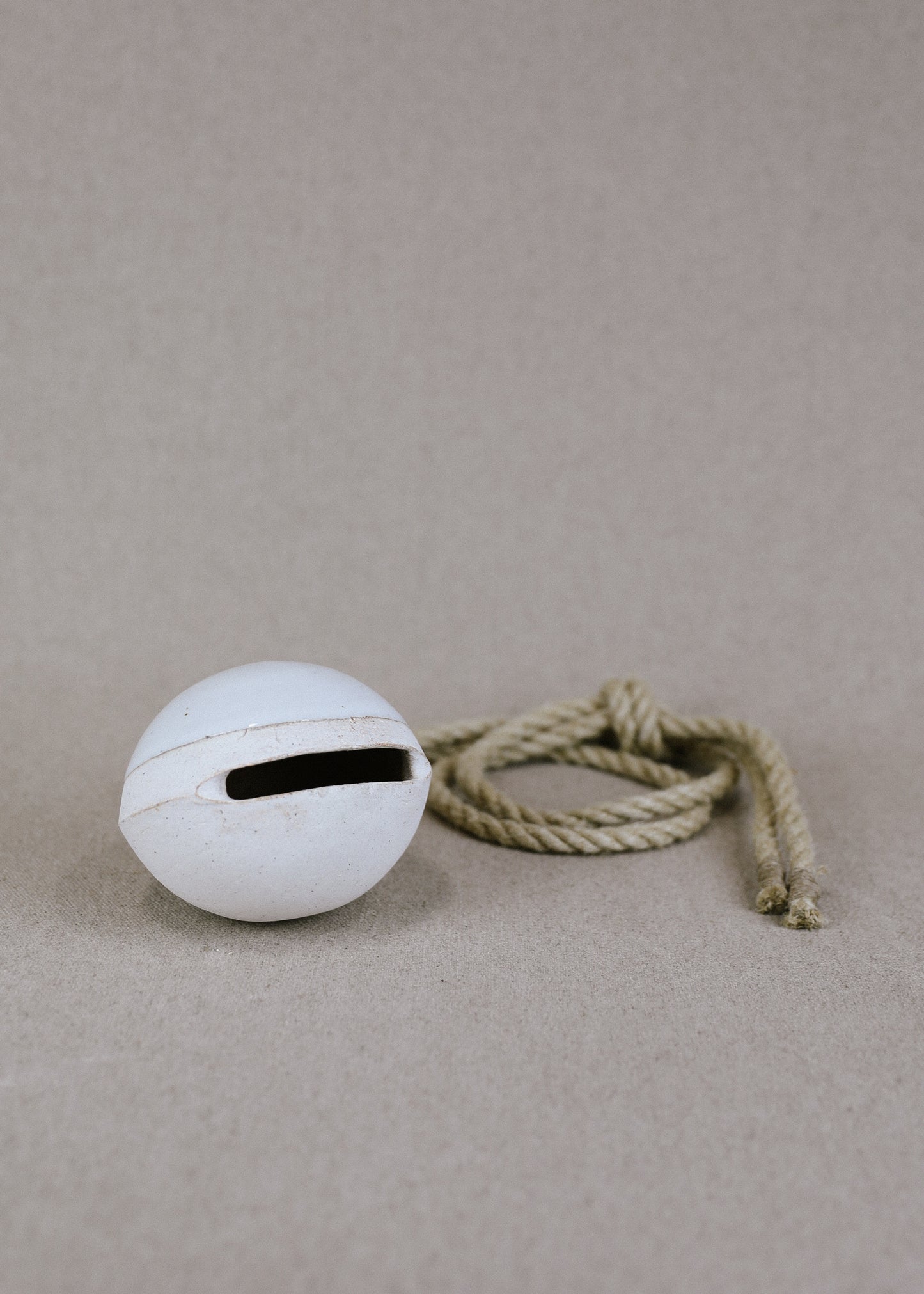 Jingle Bell Domed: Full Moon White