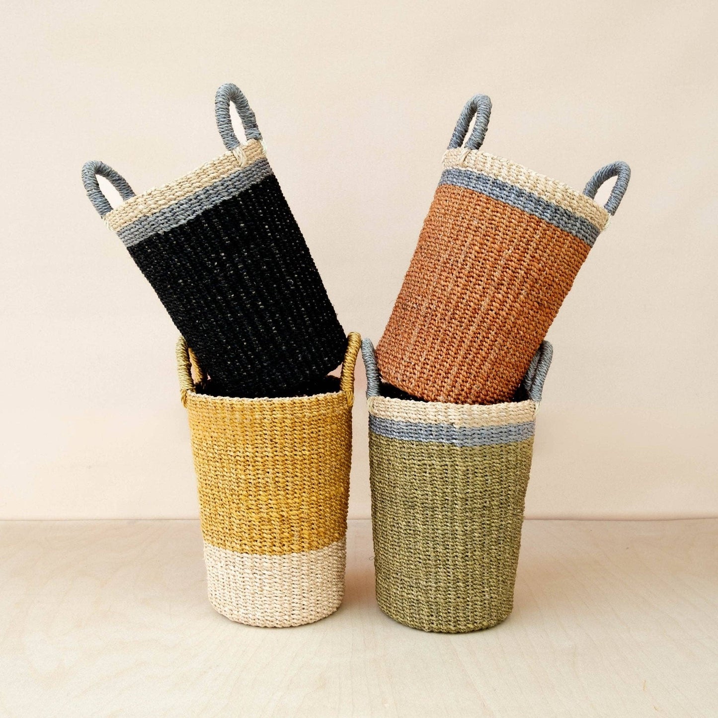 LIKHÂ - Natural Vase Basket - Handmade Baskets | LIKHÂ