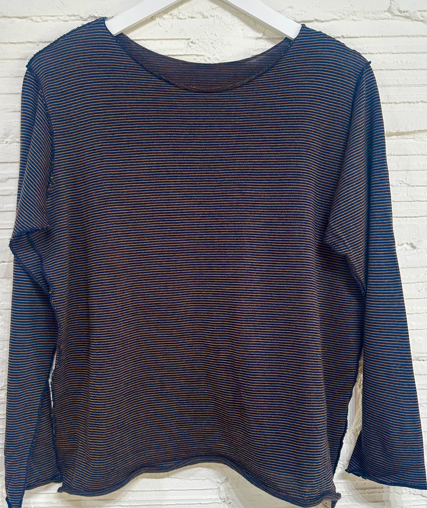 Washable Merino Tamaki Nuime Kuru long sleeve knit top